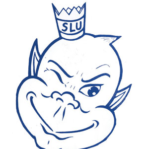 The Billiken from the 1970s to 1984.