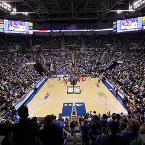 A packed Chaifetz Arena.